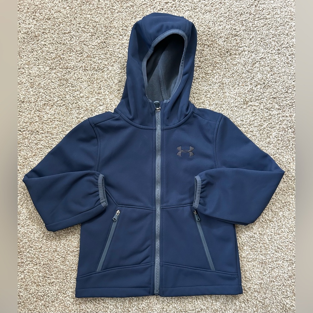 Toddler Under Armour Navy Coldgear Jacket (5)